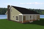 Colonial House Plan Color Image of House - Boothbay Colonial Home 028D-0002 - Search House Plans and More