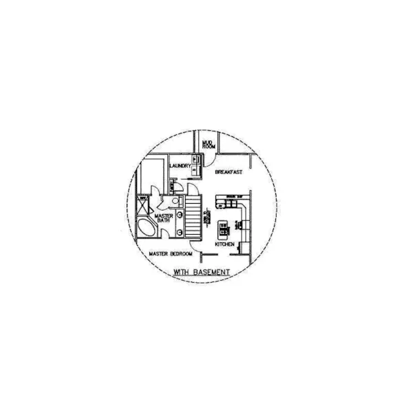 Farmhouse Plan Optional Floor Plan - Blythewood Place Acadian Home 028D-0008 - Search House Plans and More