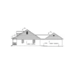 Farmhouse Plan Right Elevation - Blythewood Place Acadian Home 028D-0008 - Search House Plans and More