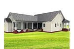 Farmhouse Plan Rear Photo 01 - Buckfield Country-Style House 028D-0011 - Search House Plans and More