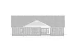 Acadian House Plan Rear Elevation - Brewster Place Country Home 028D-0016 - Search House Plans and More