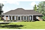 Traditional House Plan Front Photo 02 - Halifax Lane Lowcountry Home 028D-0018 - Search House Plans and More