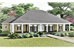 Country House Plan Front Photo 01 - Dudley Park Southern Home 028D-0020 - Search House Plans and More