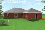 Southern House Plan Color Image of House - Culbertson Ranch Home 028D-0026 - Search House Plans and More