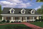 Country House Plan Front Photo 01 - Steinhauer Plantation Home 028D-0030 - Shop House Plans and More