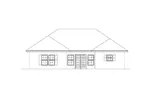 Traditional House Plan Rear Elevation - Fairbury Ranch Home 028D-0033 - Search House Plans and More