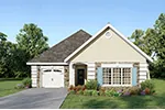 Charming Home Plan For A Narrow Lot