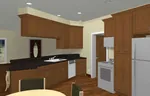 Traditional House Plan Kitchen Photo 01 - Holbrook Pass Country Home 028D-0035 - Search House Plans and More