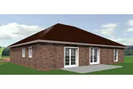 Traditional House Plan Color Image of House - Hollow Oak Ranch Home 028D-0038 - Search House Plans and More