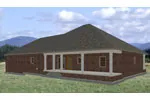 Southern House Plan Color Image of House - Rock Forest Southern Ranch Home 028D-0046 - Shop House Plans and More