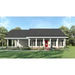 House Plan Front of Home 028D-0051