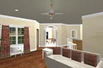 Neoclassical House Plan Family Room Photo 01 - Farrell Manor Luxury Home 028D-0056 - Search House Plans and More