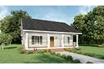 House Plan Front of Home 028D-0057