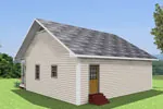Country House Plan Color Image of House - Warren Grove Cabin Home 028D-0057 - Shop House Plans and More