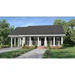 House Plan Front of Home 028D-0058