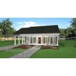 House Plan Front of Home 028D-0059