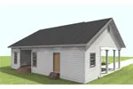 Country House Plan Side View Photo 02 - Cedar Run Southern Style Home 028D-0059 - Search House Plans and More