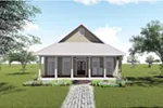 Vacation House Plan Front Image - Holgate Bend Cottage Home 028D-0064 - Search House Plans and More