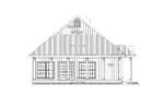 Vacation House Plan Rear Elevation - Holgate Bend Cottage Home 028D-0064 - Search House Plans and More