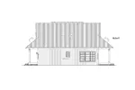 Vacation House Plan Right Elevation - Holgate Bend Cottage Home 028D-0064 - Search House Plans and More