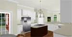 Ranch House Plan Kitchen Photo 01 - Warrington Traditional Home 028D-0067 - Shop House Plans and More