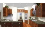 Country French House Plan Kitchen Photo 02 - Seaville Country French Home 028D-0070 - Shop House Plans and More