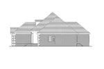 Craftsman House Plan Right Elevation - Seaville Country French Home 028D-0070 - Shop House Plans and More