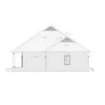 Country House Plan Right Elevation - Malaga Single Story Home 028D-0075 - Shop House Plans and More