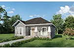 House Plan Front of Home 028D-0076