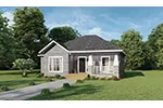 House Plan Front of Home 028D-0077