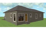 Ranch House Plan Color Image of House - Ludlam Arts And Crafts  Home 028D-0077 - Shop House Plans and More