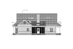 Ranch House Plan Rear Elevation - Yardley Place Country Home 028D-0079 - Shop House Plans and More