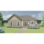 House Plan Front of Home 028D-0081