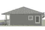 Craftsman House Plan Right Elevation - Findlay Classic Ranch Home 028D-0081 - Search House Plans and More