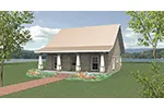 Lowcountry House Plan Front Photo 01 - Green Creek Cottage Home 028D-0084 - Search House Plans and More