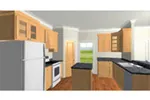 Southern House Plan Kitchen Photo 02 - Middle Cove Country Home 028D-0090 - Shop House Plans and More