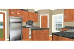 Southern House Plan Kitchen Photo 03 - Middle Cove Country Home 028D-0090 - Shop House Plans and More