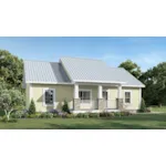 Acadian House Plan Front of House 028D-0092