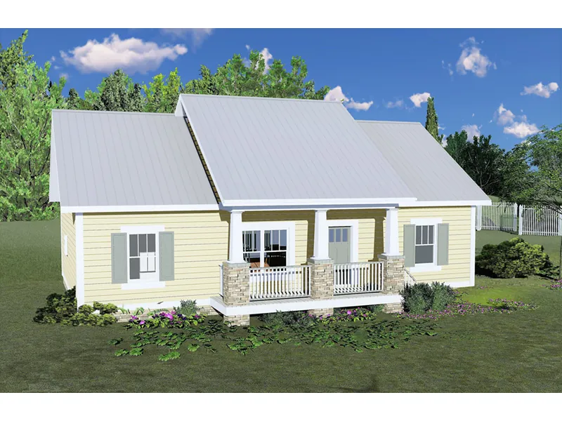 Cabin & Cottage House Plan Front Photo 01 - 028D-0092 - Shop House Plans and More