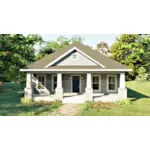 Craftsman House Plan Front of House 028D-0093