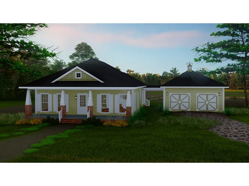 Lowcountry House Plan Front Photo 01 - 028D-0094 - Shop House Plans and More
