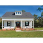 Country House Plan Front of House 028D-0097