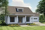 Arts & Crafts House Plan Front Photo 02 - Clifton Lane Modern Farmhouse 028D-0097 - Search House Plans and More