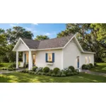 Southern House Plan Front Photo 06 - Kinney Country Home 028D-0101 - Search House Plans and More