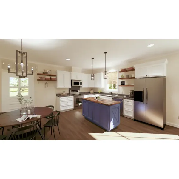 Southern House Plan Kitchen Photo 04 - Kinney Country Home 028D-0101 - Search House Plans and More