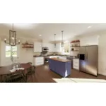 Southern House Plan Kitchen Photo 04 - Kinney Country Home 028D-0101 - Search House Plans and More