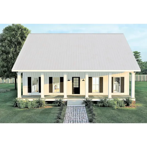 Cabin & Cottage House Plan Front of Home - Reegan Modern Farmhouse 028D-0103 - Shop House Plans and More