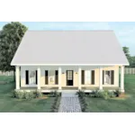 Modern Farmhouse Plan Front of House 028D-0103