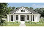 Craftsman House Plan Front of House 028D-0104