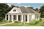 Country House Plan Side View Photo - Moreau Modern Farmhouse 028D-0104 - Shop House Plans and More